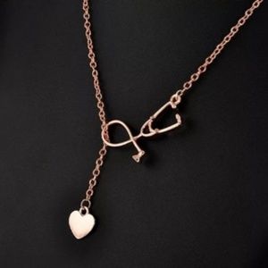 Gold Plated Stephascope Necklace